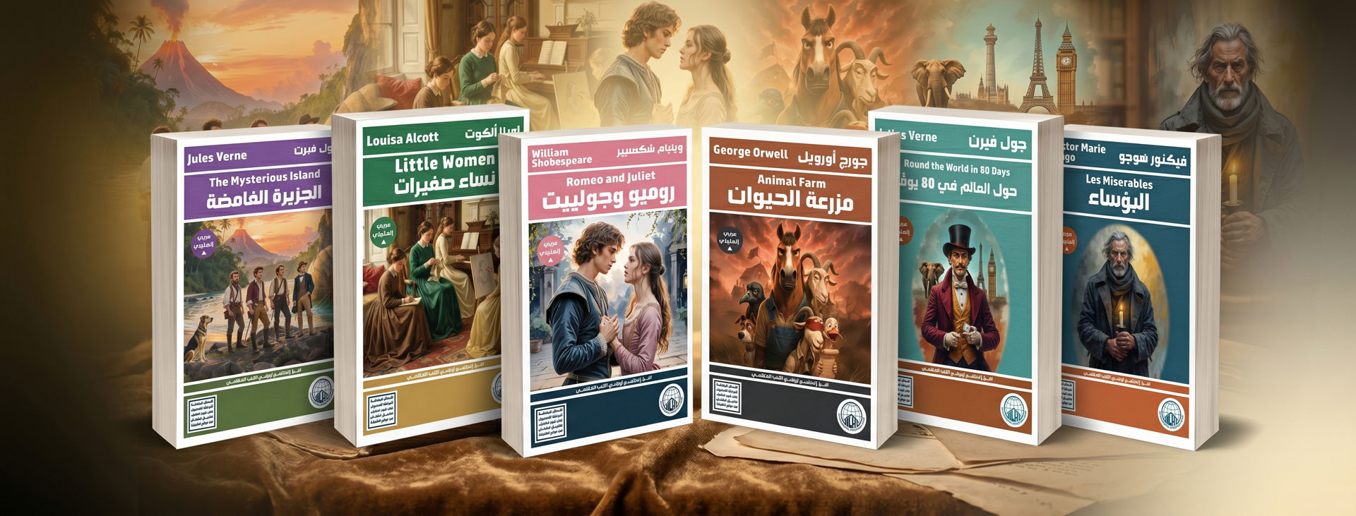 روايات ثنائية اللغة